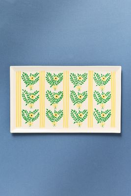 Cottagecore Enamel Tray