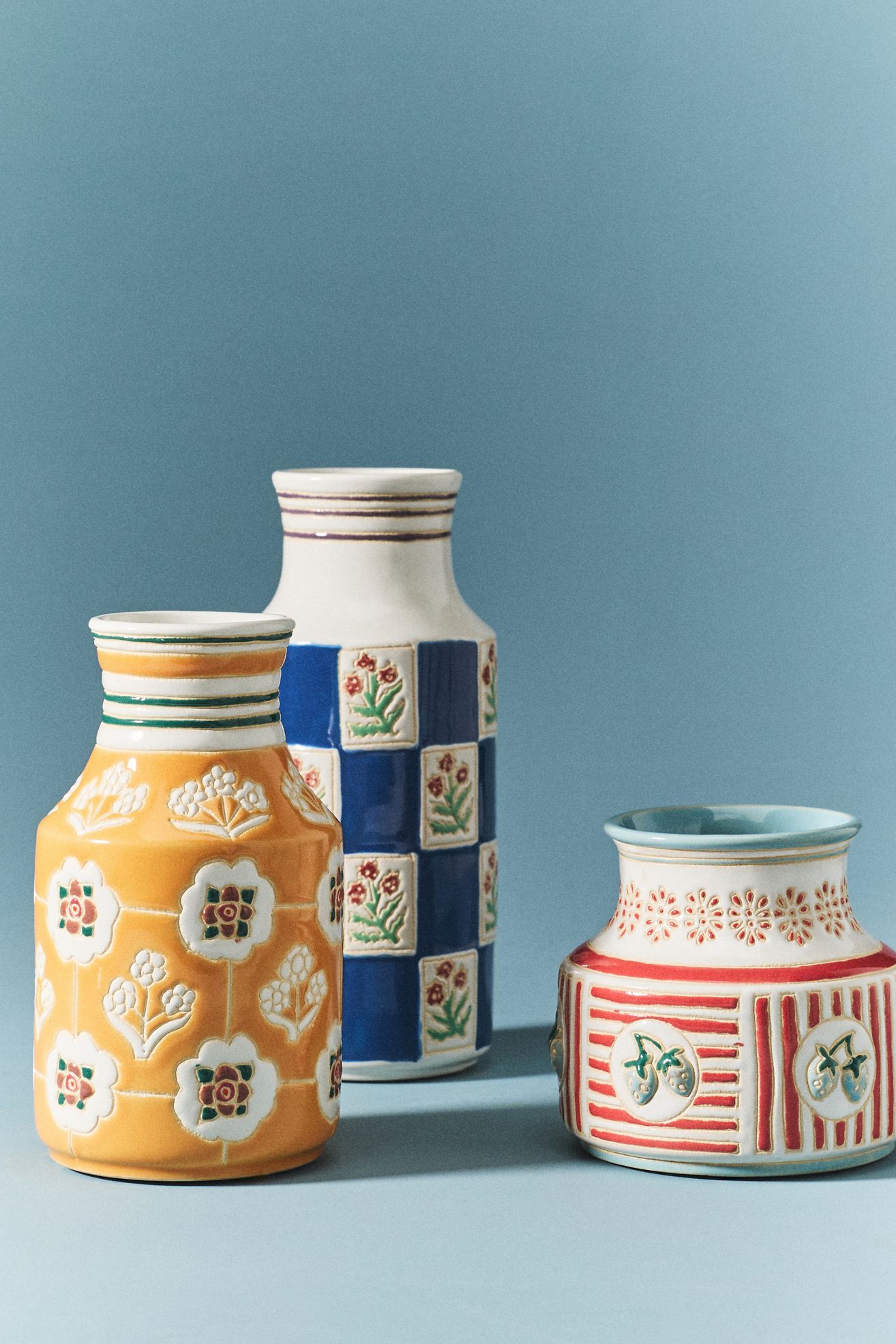 Lotta Vase - Blue Multi