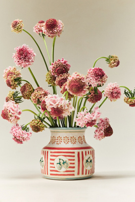 Anthropologie Lotta Vase In Multi