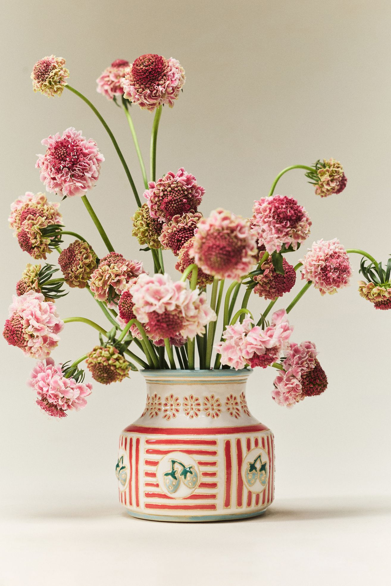 Lotta Vase - Red Multi, Assorted