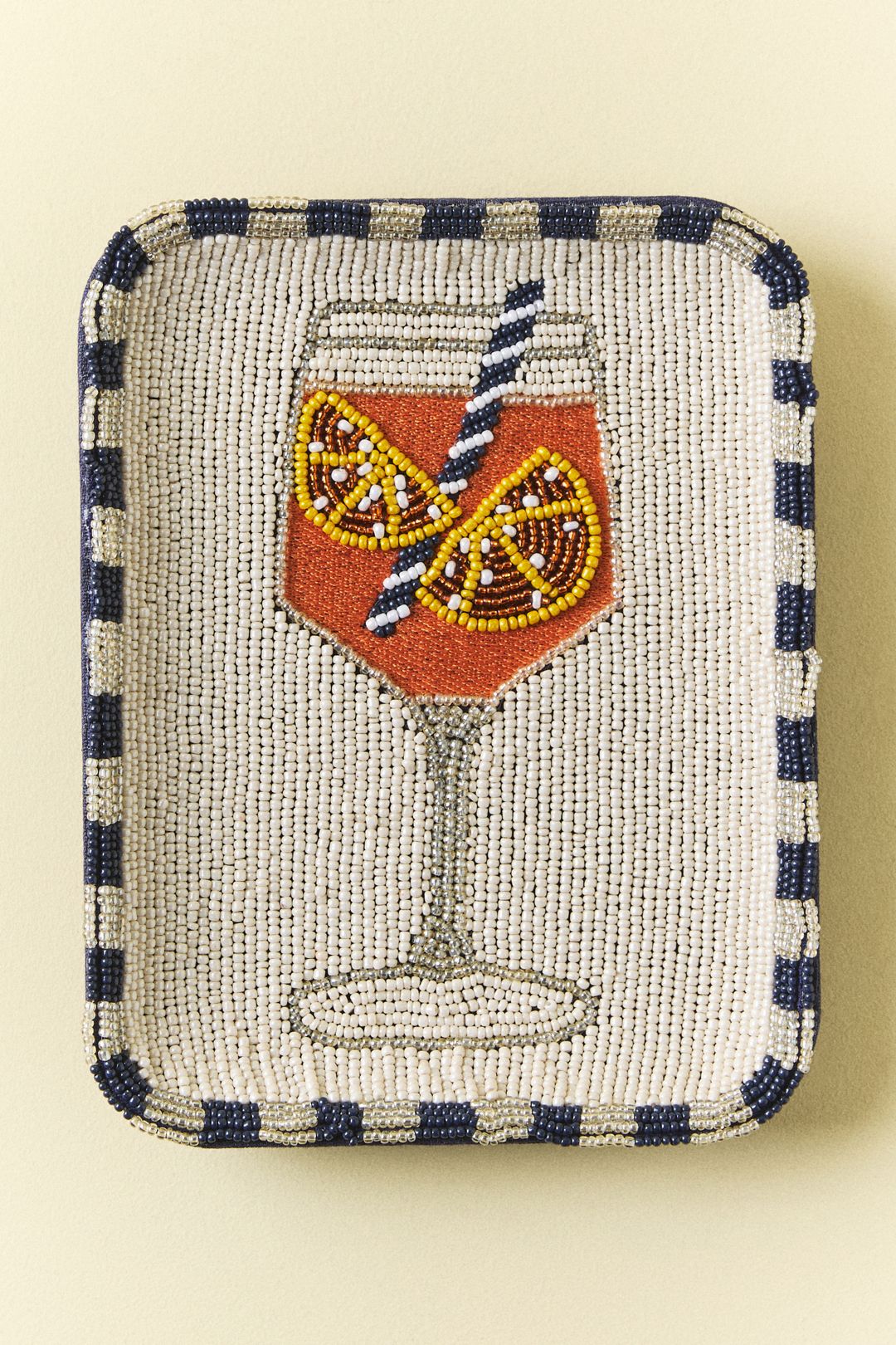 Fiona Beaded Trinket Dish - Aperol Spritz, Assorted
