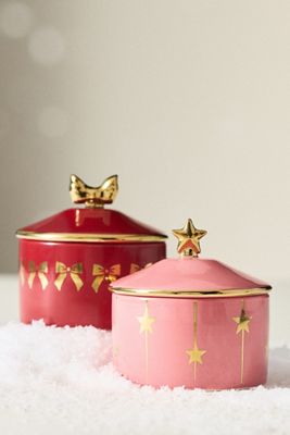 New York City Ballet Nutcracker Bow Trinket Box 