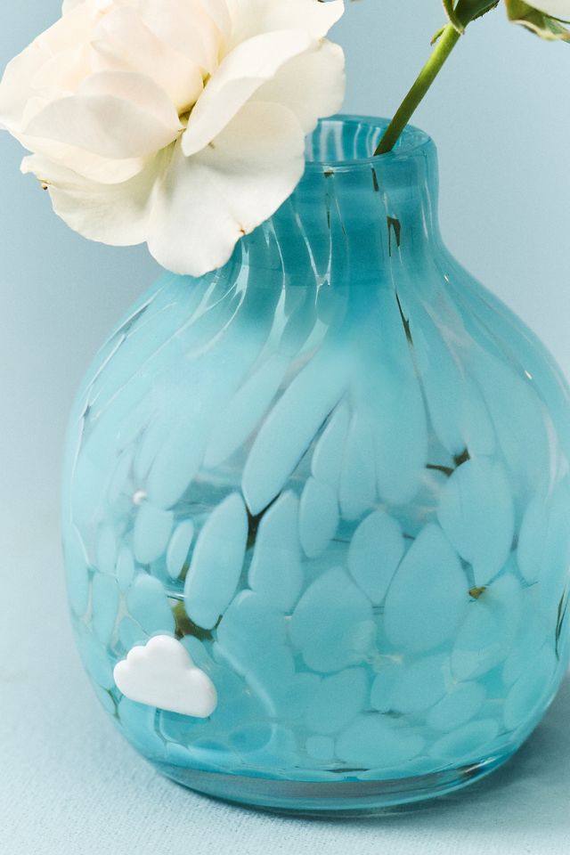 Jarrón de Vidrio Confeti con Iconos de Cielo #2