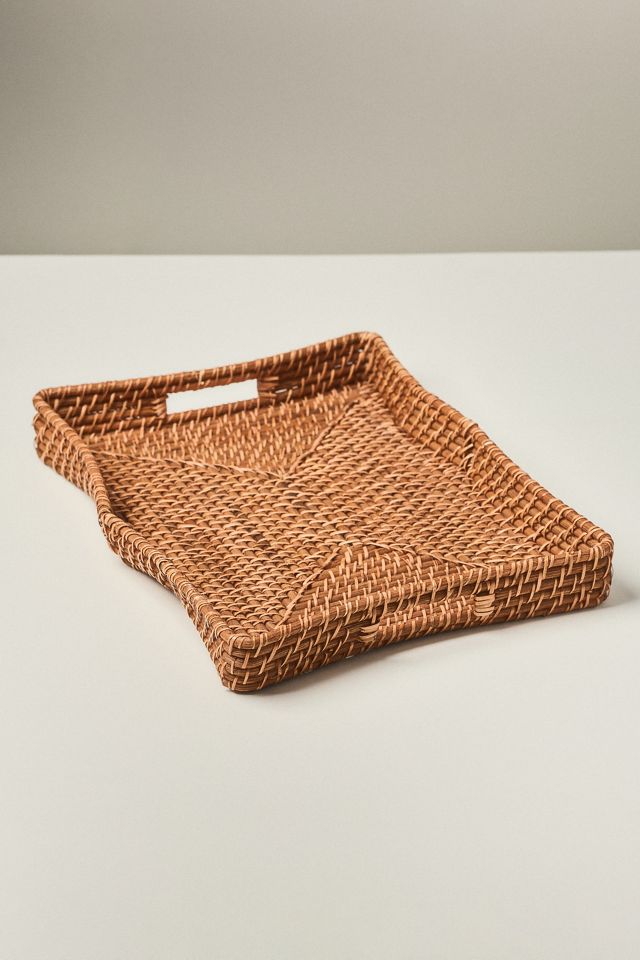 Natural Rattan Tray #3