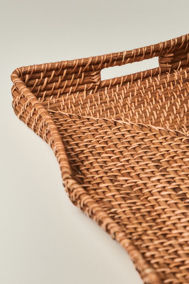 Natural Rattan Tray #4