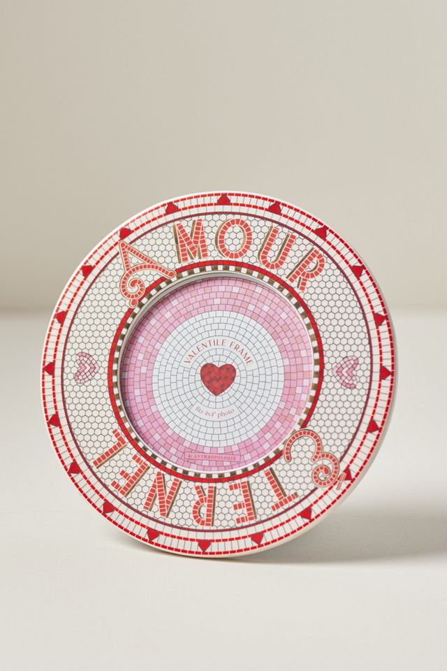 The Bistro Tile Stoneware Frame: Valentine's Edition | AnthroHome