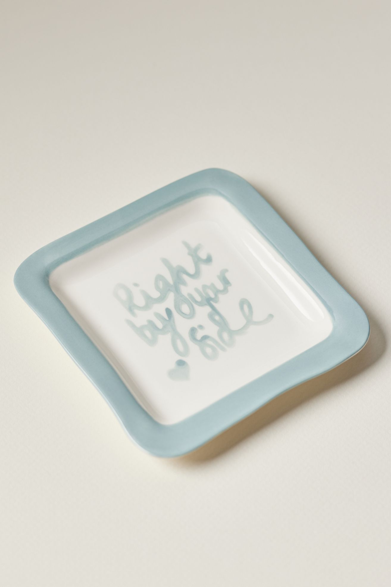 L&Clay Trinket Dish - Blue & Ivory, Standard, Assorted