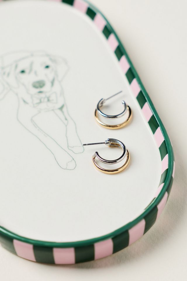 Ceramic Dog Trinket Dish #3