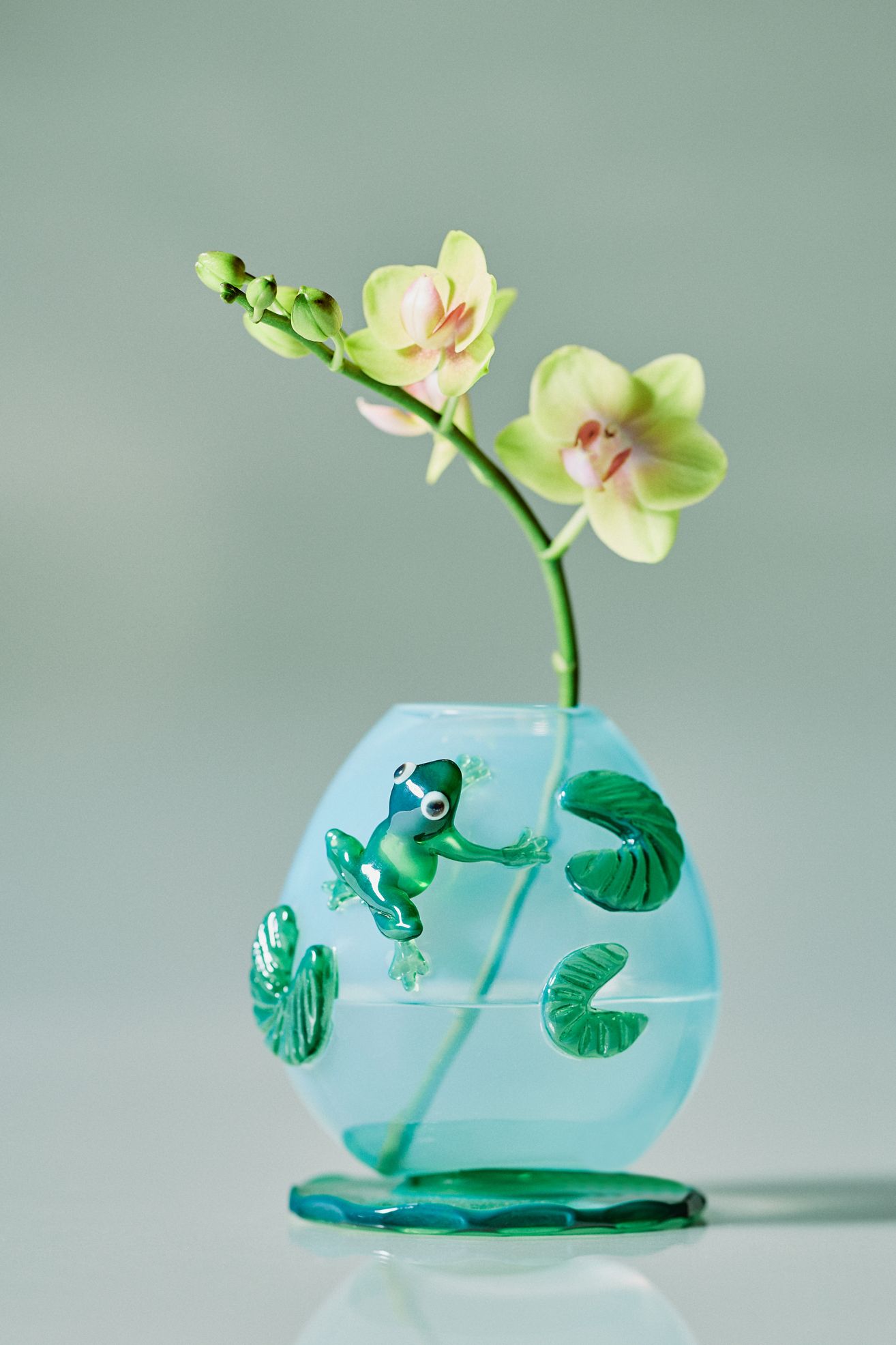 Paulette Glass Vase - Frog, Standard, Assorted