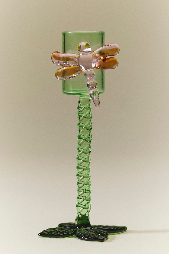 Paulette Glass Candle Holder #2