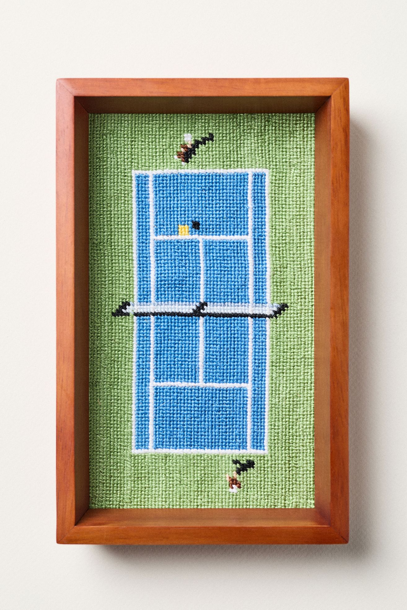 Needlepoint Wooden Trinket Tray