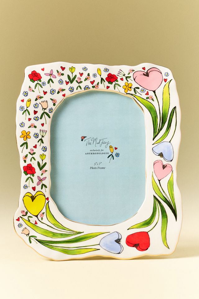 【A】フローラルフレーム♡マーメイドラプソディ♡15枚♡コラージュ素材♡ The Mud Fairy Floral Frame | AnthroHome
