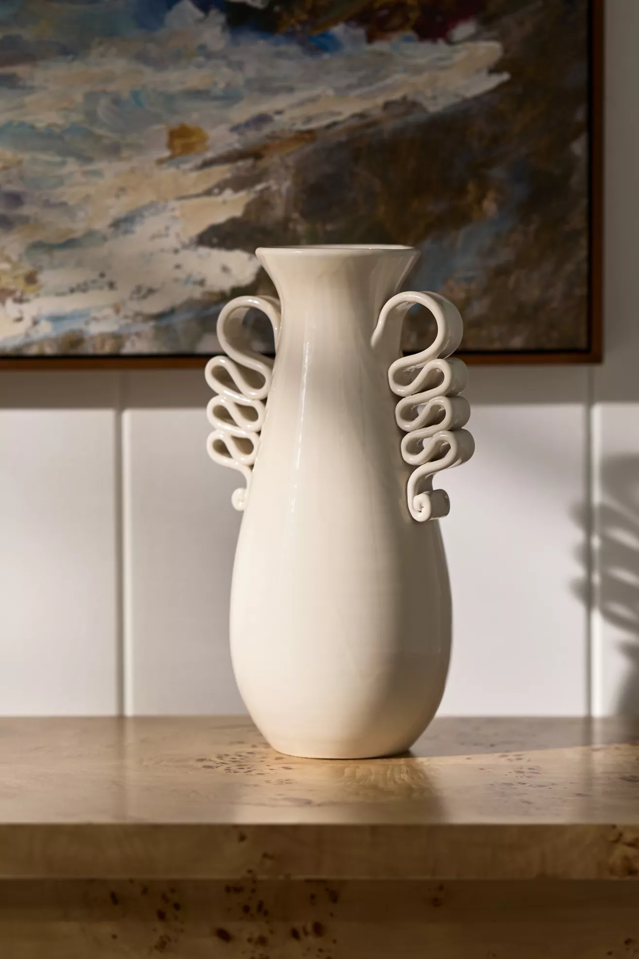 Italian Loop Handle Vase