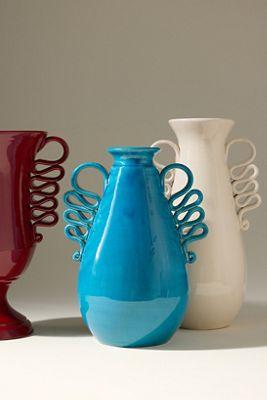 Italian Loop Handle Vase
