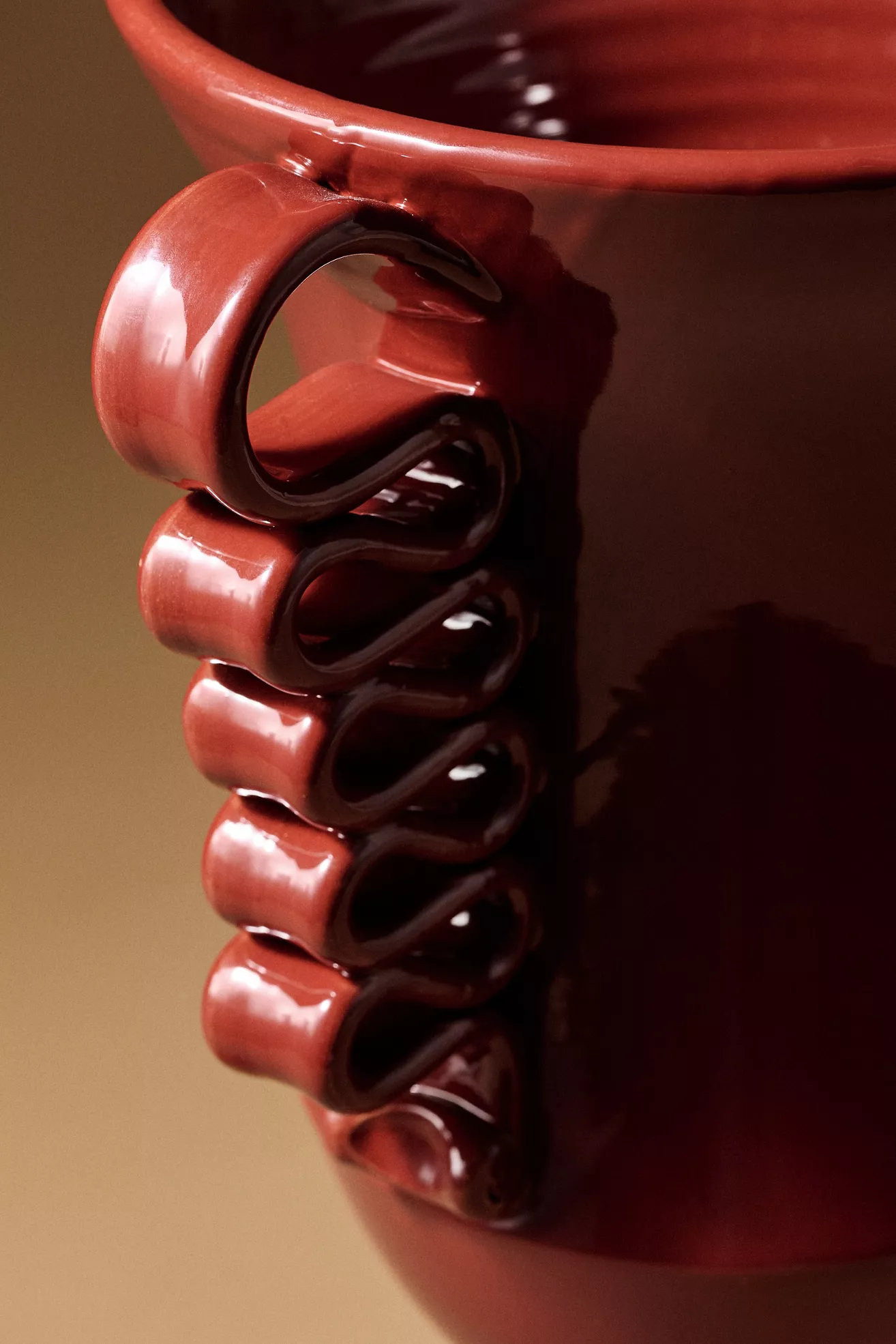 Italian Loop Handle Vase - thumbnail 8