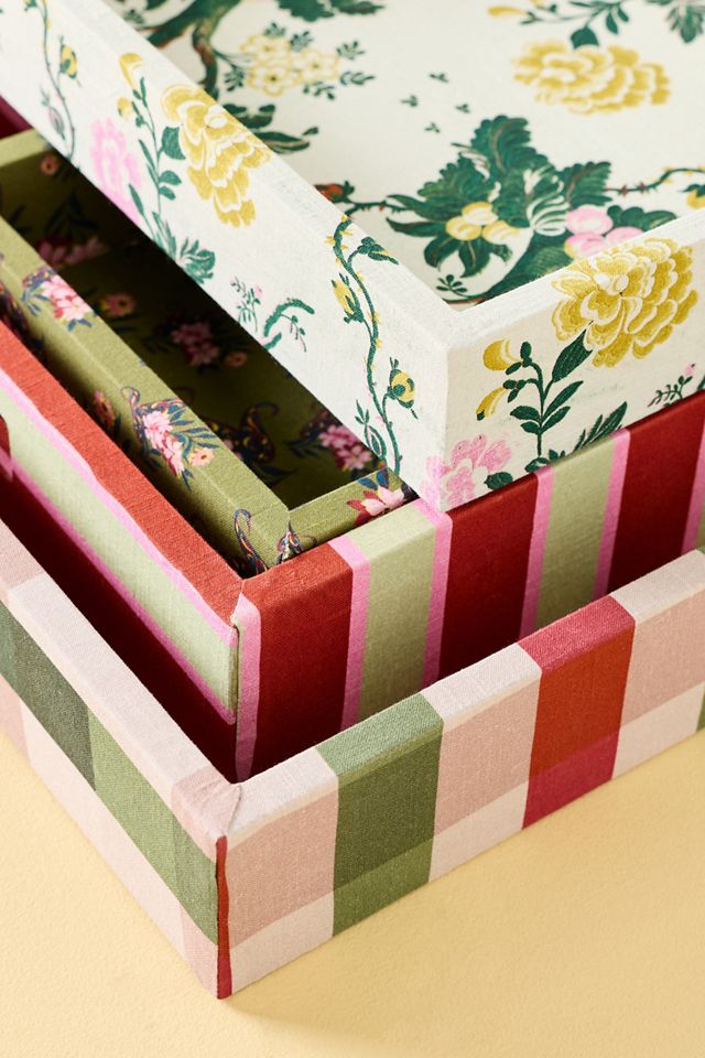 Merceda Fabric Wrapped Tray #3