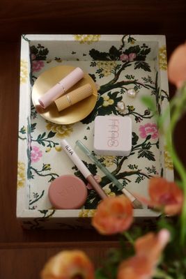 Merceda Fabric Wrapped Tray