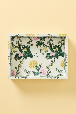 Plateau recouvert de tissu Merceda
