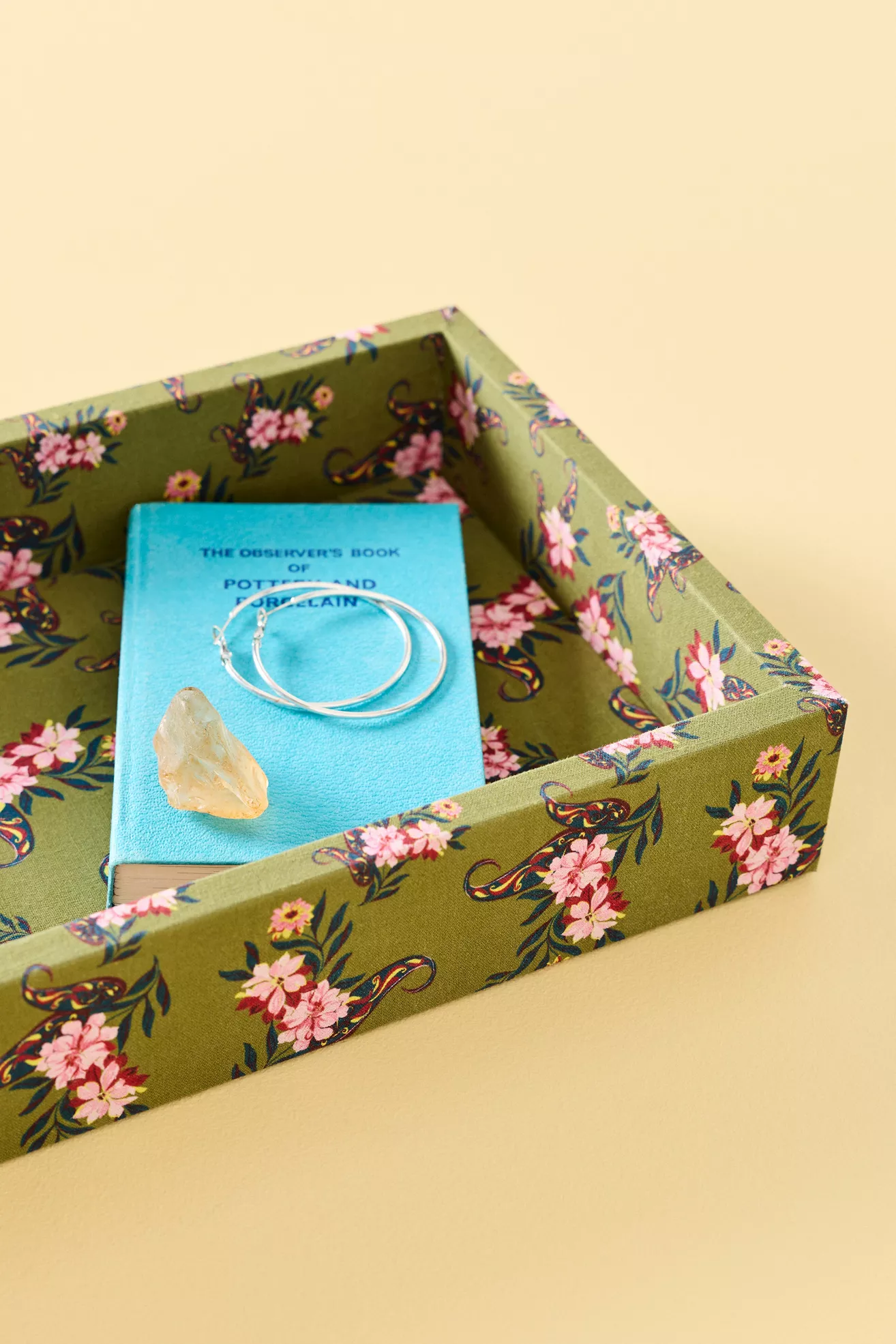 Merceda Fabric Wrapped Tray - thumbnail 6