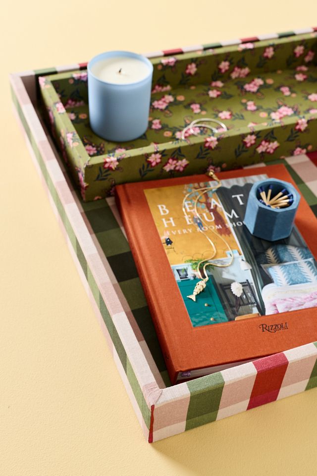 Merceda Fabric Wrapped Tray #1