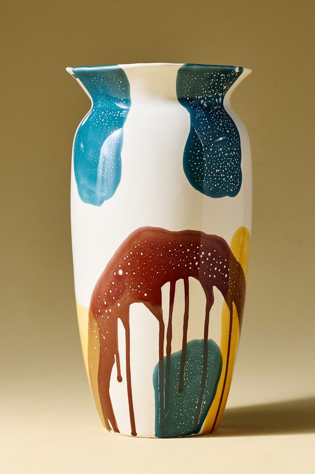 Modern Splatter Vase #3