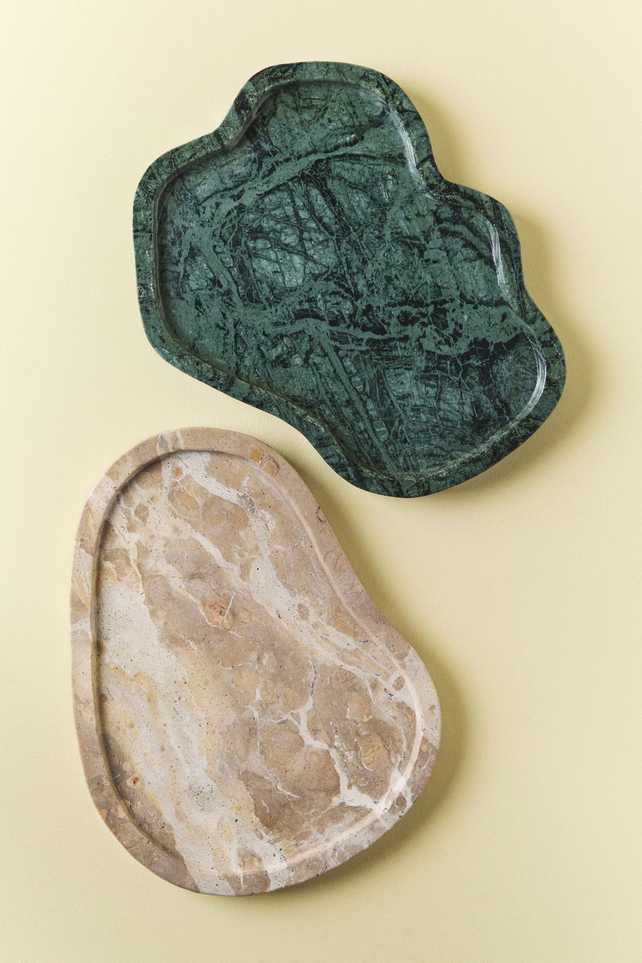 Marble Tray - White, Assorted