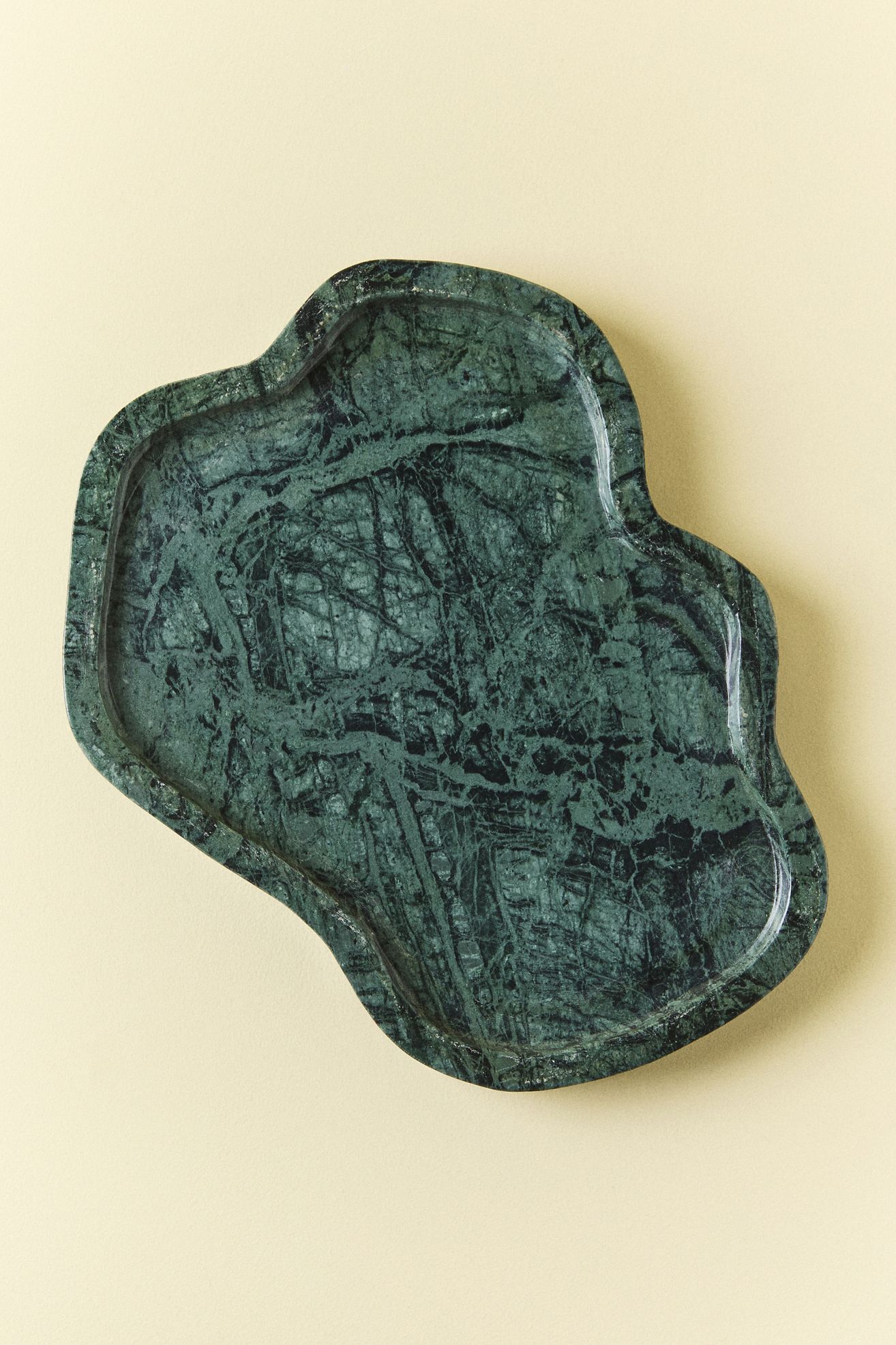 Marble Tray - Green, Assorted