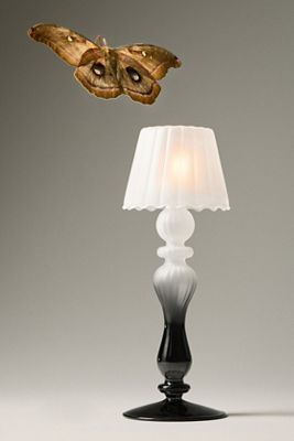 Halloween Glass Lamp Candle Holder