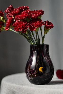 The Spooky Icon Confetti Glass Vase