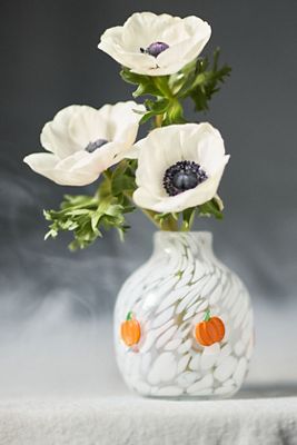 The Spooky Icon Confetti Glass Vase