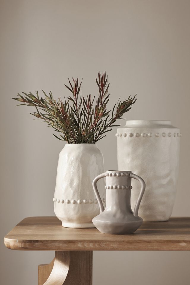 Ceramic Hobnail Vase #4