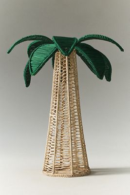 Coro Cora Palm Tree Candleholder