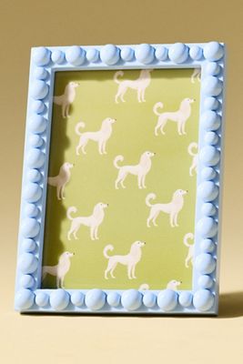 Cornice Portafoto in Legno con Perline Rory