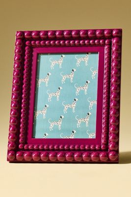 Rory Beaded Wood Picture Frame