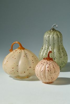 Splatter Glass Pumpkin