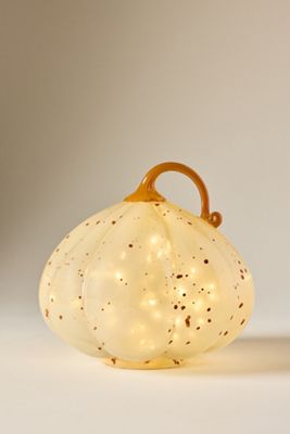 Splatter Glass Pumpkin