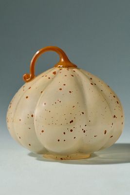 Splatter Glass Pumpkin