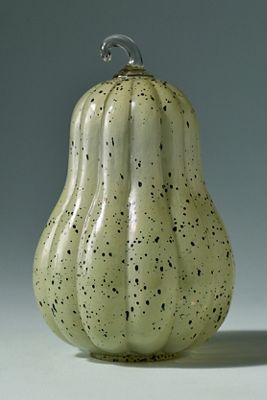 Splatter Glass Pumpkin