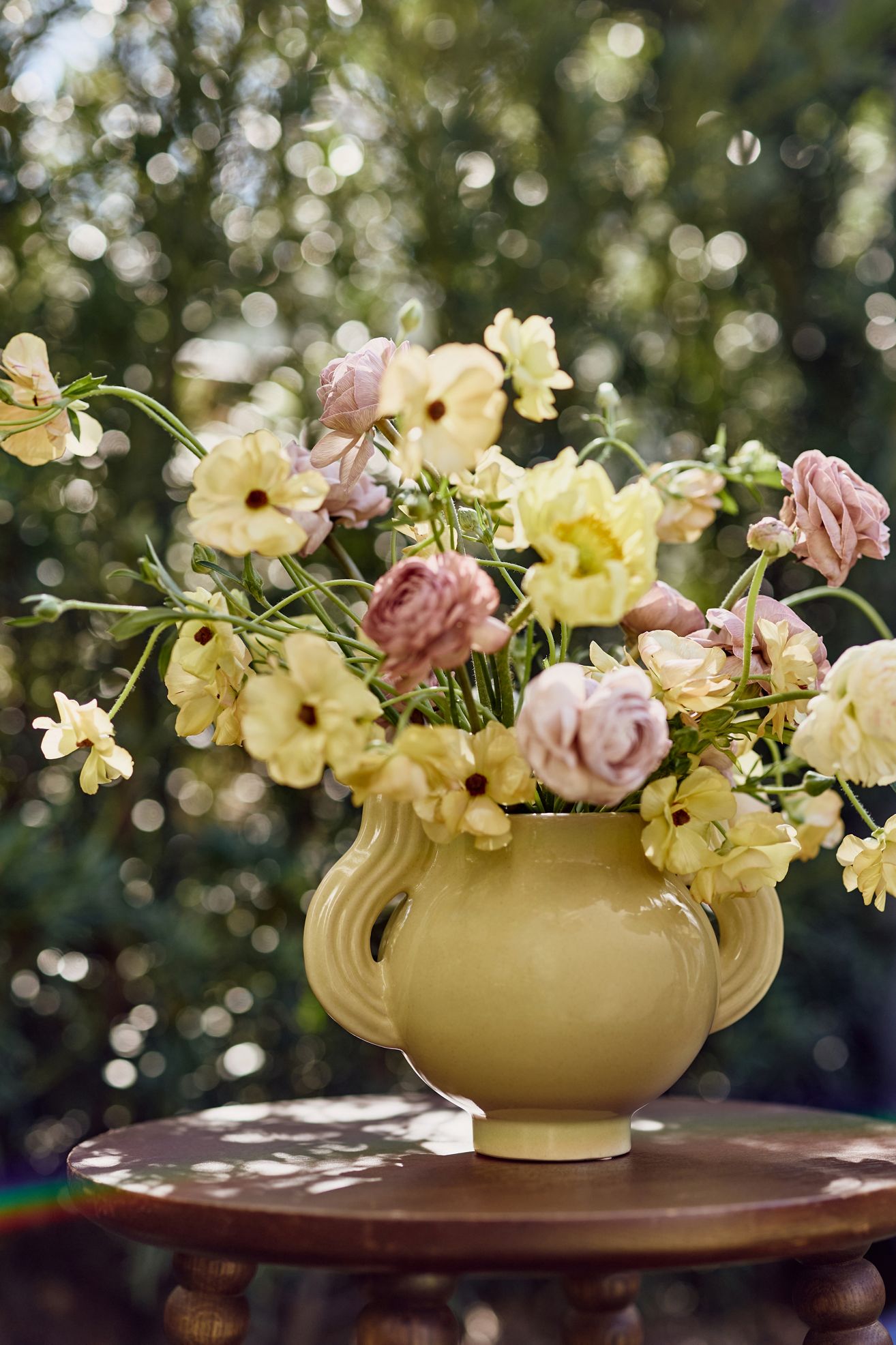 Daphne Ceramic Vase - Yellow, Standard, Assorted