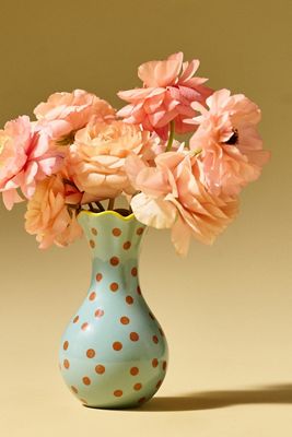 Victoria Dot Bud Vase
