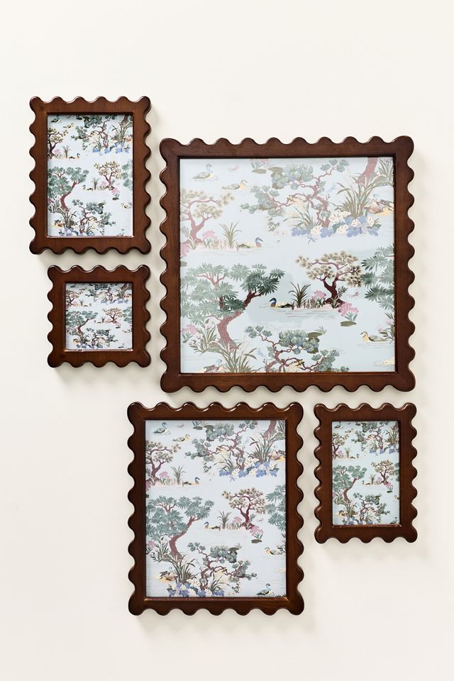 Wavy Wooden Frame #1