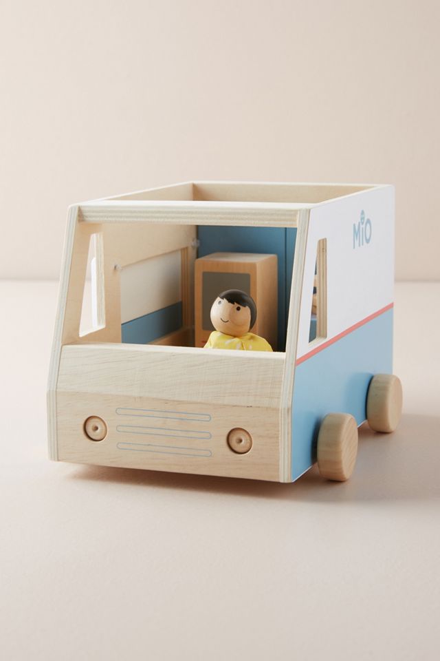 Wooden Food Truck Toy Set #1