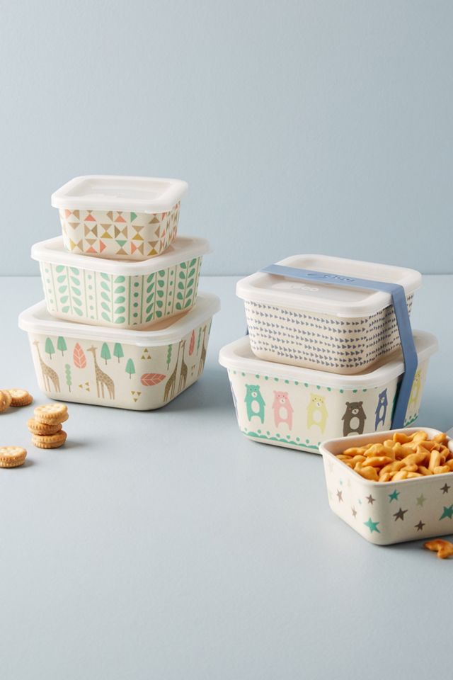 Bamboo Container Set #2