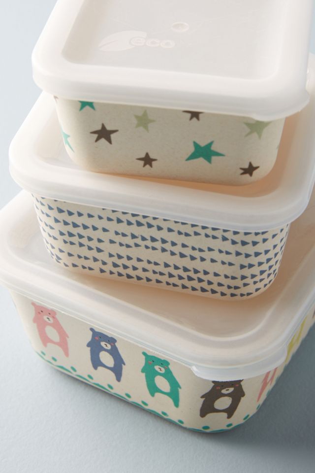 Bamboo Container Set #1