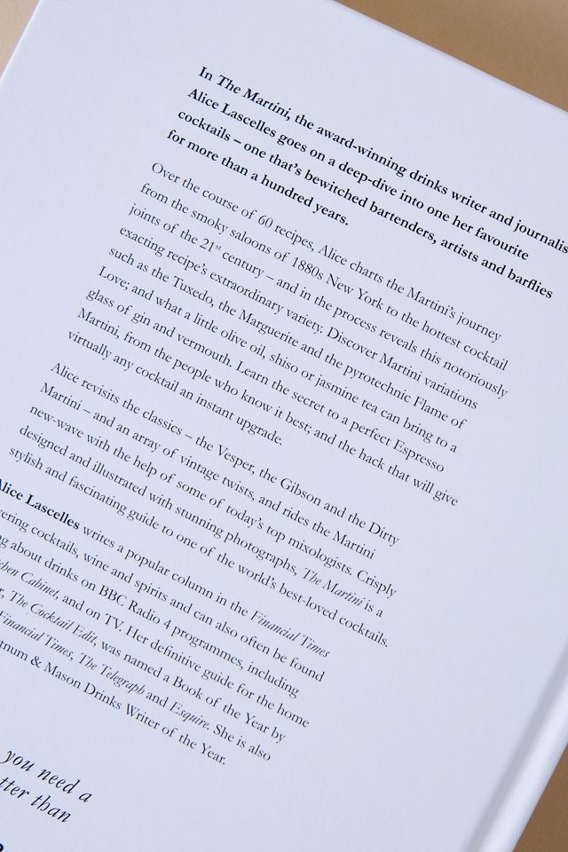 The Martini: The Ultimate Guide to a Cocktail Icon Book #2