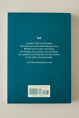 An Opinionated Guide To London Pubs Book