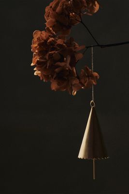 Ferm Living Messing-Kegelglocke, 2er-Set