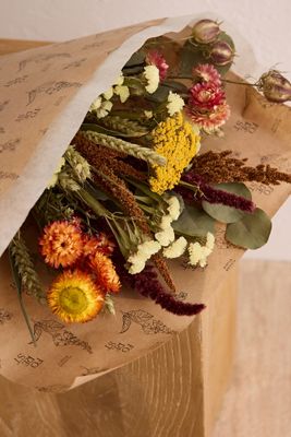 FOREST Flower Studio Warm Embers Dried Flower Bouquet