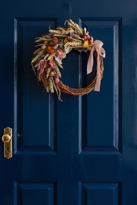 FOREST Flower Studio Hay Moon Dried Floral Wreath