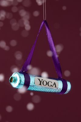 Adorno en Forma de Esterilla de Yoga